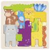 safari puzzle de onze pices figurines