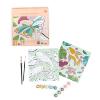 COFFRET DE QUATRE PEINTURES AU NUMÉRO "les Rosalies"