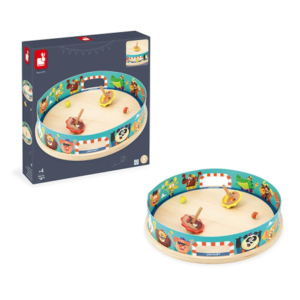JEU D'ADRESSE DE LANCER DE TOUPIES ET DE BILLES 
