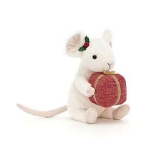 PETITE SOURIS OFFRANT UN CADEAU