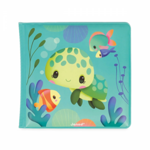 LIVRE DE BAIN LA VIE MAGIQUE DES TORTUES 