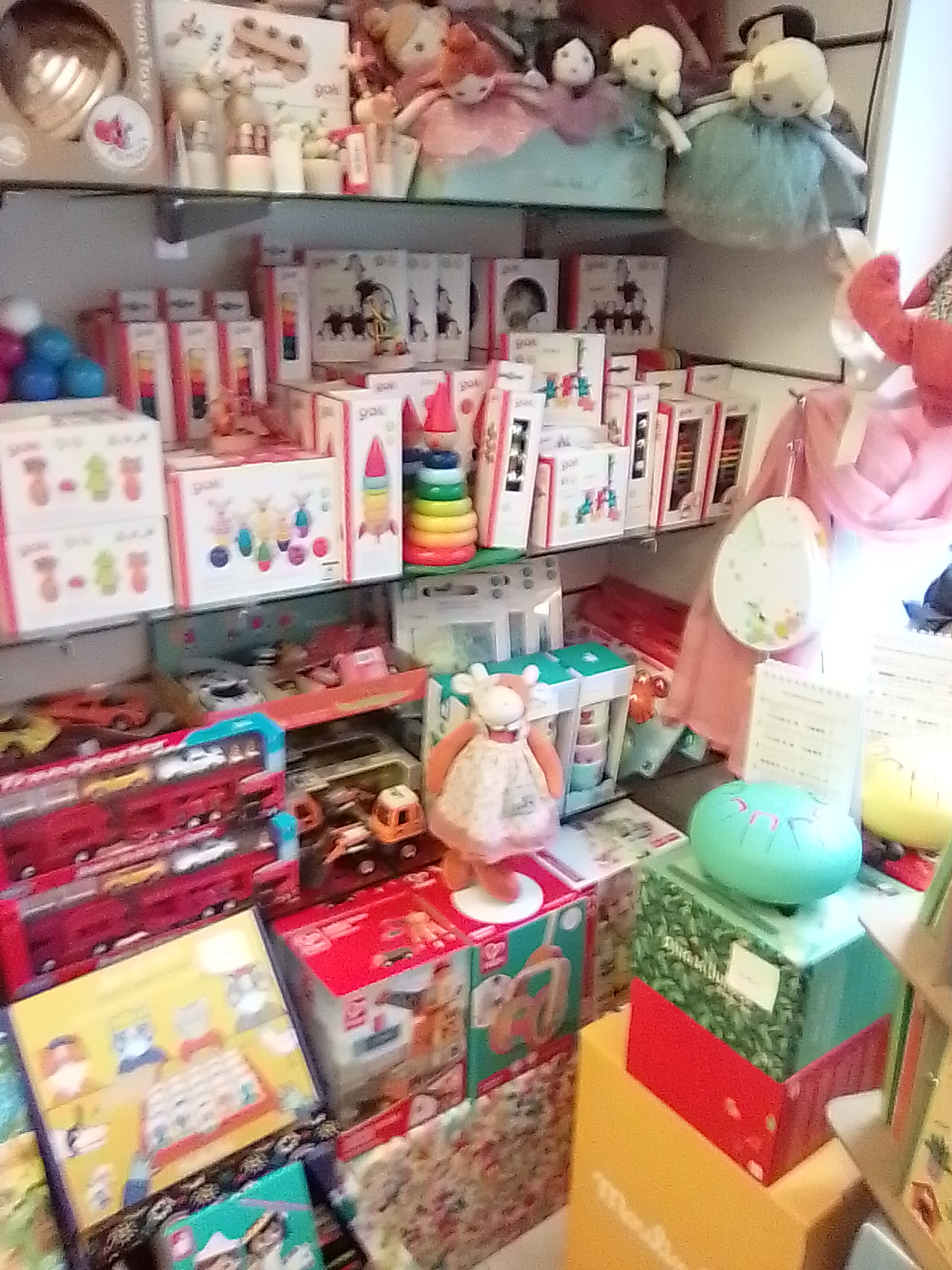 intérieur de la boutique parisienne