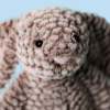 PELUCHE LAPIN LUXUEUX FAÇON POMME DE PIN