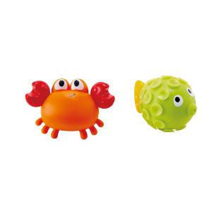 LES AMIS DU ROCHER DUO DE CRABE ET DE POISSON