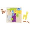 SAFARI PUZZLE DE ONZE PIÈCES FIGURINES