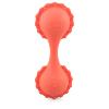 HOCHET MARACAS ROUGE EN SILICONE SOUPLE ET DOUCE