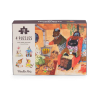 4 MINI PUZZLES DE 12 PIÈCES LES REPAS DES MINOUCHKAS