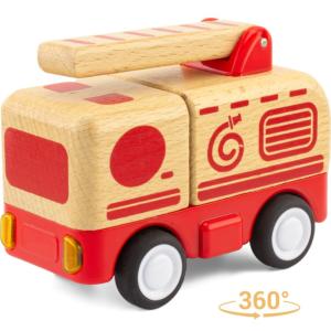 MINI CAMION DE POMPIER SON ET LUMIÈRE "les Routoudou"