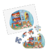 4 MINI PUZZLES DE 12 PIÈCES LES REPAS DES MINOUCHKAS