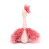 PELUCHE L'OISEAU FOUFOU LE FLAMANT ROSE