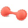 HOCHET MARACAS ROUGE EN SILICONE SOUPLE ET DOUCE
