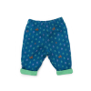 pantalon sarouel en coton lange double en jersey de coton