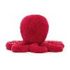 PELUCHE LE PETIT POULPE COLORIS ROUGE CRANBERRY