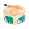 PETIT TAMBOURIN EN BOIS DRUM GIOIA