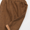SAROUEL EN TISSU À CARREAUX DOUBLÉ EN JERSEY DE COTON